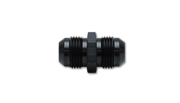 Vibrant -10AN to -10AN Straight Union Adapter Fitting - Aluminum - Bull Strap