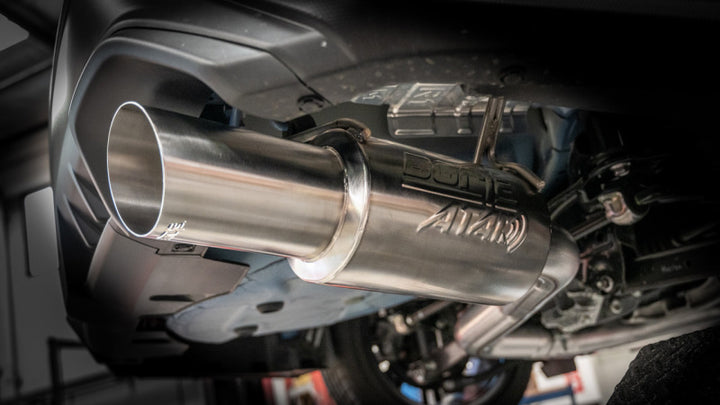 Borla 22-24 Subaru WRX ATAK Cat Back Exhaust - Bull Strap