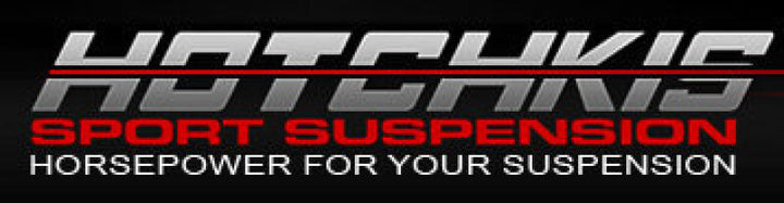 Hotchkis Black Sport Front Sway Bar - Bull Strap