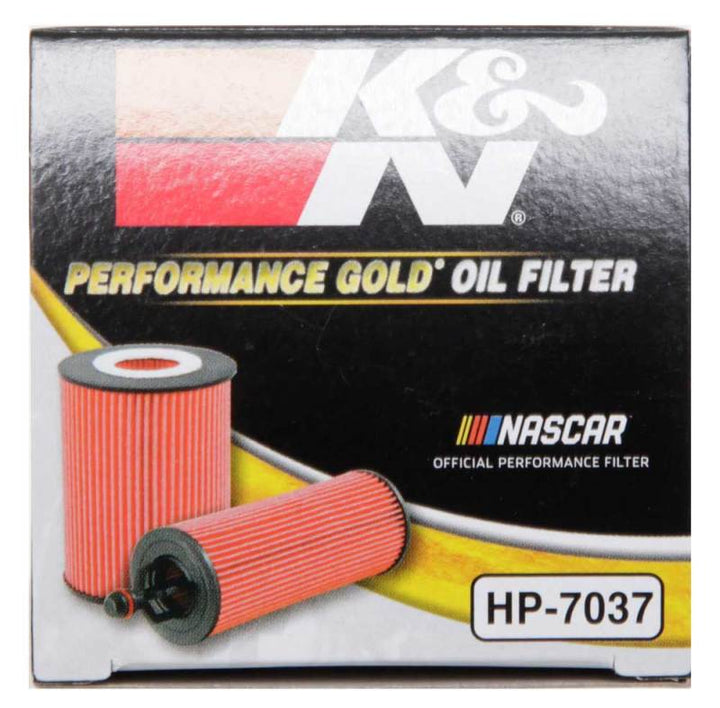 K&N Ford / Lincoln 1.938in OD x 5.5in H Oil Filter - Bull Strap