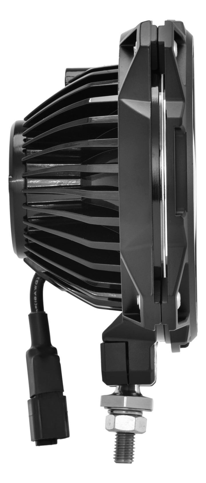 KC HiLiTES 6in. Pro6 Gravity LED Light 20w Single Mount Wide-40 Beam (Pair Pack System) - Bull Strap