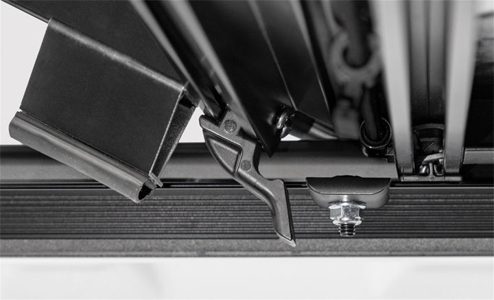 Access LOMAX Tri-Fold Cover Black Urethane Finish 04+ Ford F-150 - 5ft 6in Bed - Bull Strap
