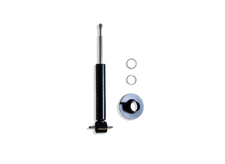 MaxTrac 15-20 Ford F150 2WD 0-3in Front Adj. Lowering Strut (0-3in. Drop) - Bull Strap