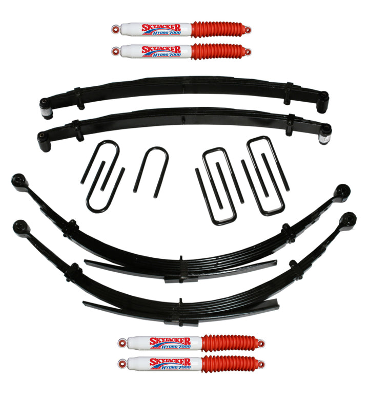 Skyjacker 6"SYS,87-91DGE CUM, 4HYDROS - Bull Strap