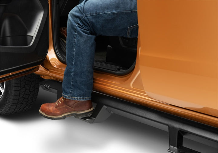N-Fab EPYX 2019 Ford Ranger Crew Cab - Cab Length - Tex. Black - Bull Strap