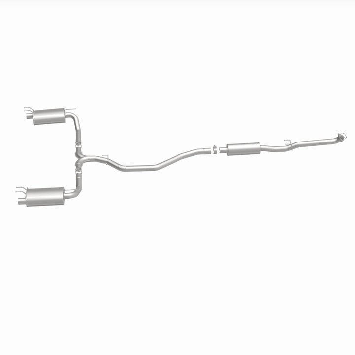 MagnaFlow CatBack 2018 Honda Accord L4 2.0LGAS 2.5in Dual Outlet Stainless Street Series Exhaust - Bull Strap