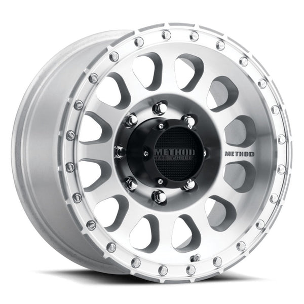 Method MR315 17x8.5 0mm Offset 8x180 130.81mm CB Machined/Clear Coat Wheel - Bull Strap