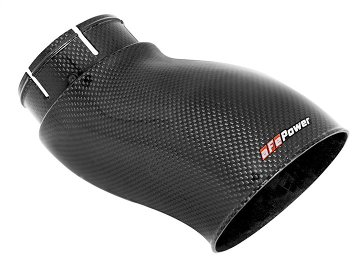 aFe Momentum GT Carbon Fiber Dynamic Air Scoop 15-18 Dodge Challenger V6-3.6L/V8-5.7L/6.4L HEMI - Bull Strap