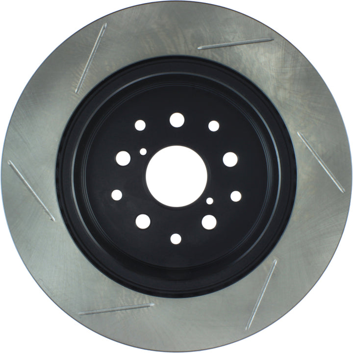 StopTech Power Slot 5/93-98 Supra Turbo Rear Left SportStop Slotted Rotor - Bull Strap