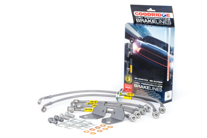 Goodridge 04 Pontiac GTO Brake Lines - Bull Strap