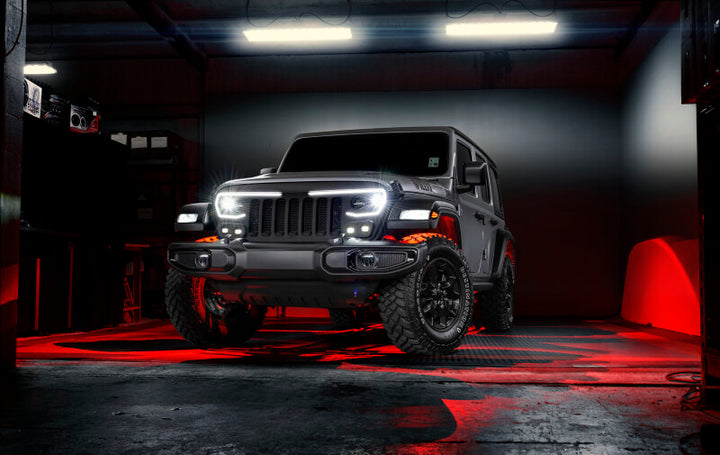 Oracle Bluetooth + RF Underbody Rock Light Kit - 8 PCS - ColorSHIFT - Bull Strap