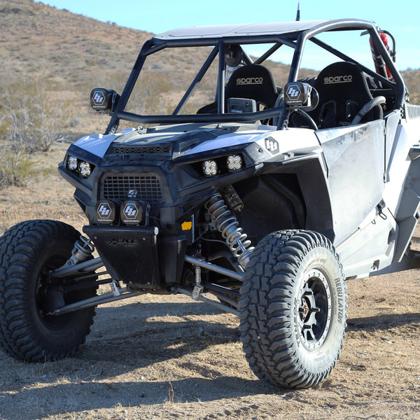 Baja Designs 2014+ Polaris RZR XP1000/RS1 Unlimited Headlight Kit - Bull Strap