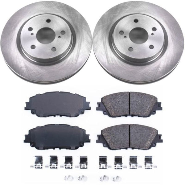 Power Stop 2019 Toyota Avalon Front Autospecialty Brake Kit - Bull Strap
