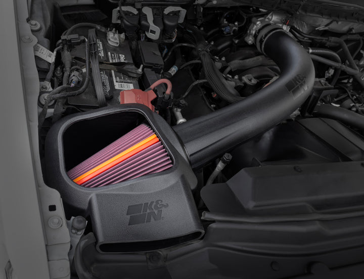K&N 20-22 Ford F250/F350 V8 6.2L NextGen Cold Air Intake - Bull Strap