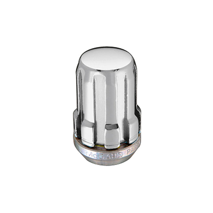 McGard SplineDrive Lug Nut (Cone Seat) M12X1.5 / 1.24in. Length (4-Pack) - Chrome (Req. Tool) - Bull Strap