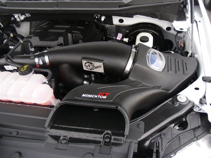 aFe Momentum GT Pro 5R Intake System 2016 Ford F-150 EcoBoost V6-2.7L/3.5L (tt) - Bull Strap