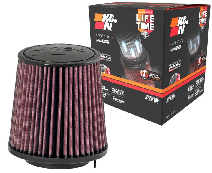 K&N 08 Audi A5 / S5 V6-3.2L / V8-4.2L Drop In Air Filter - Bull Strap