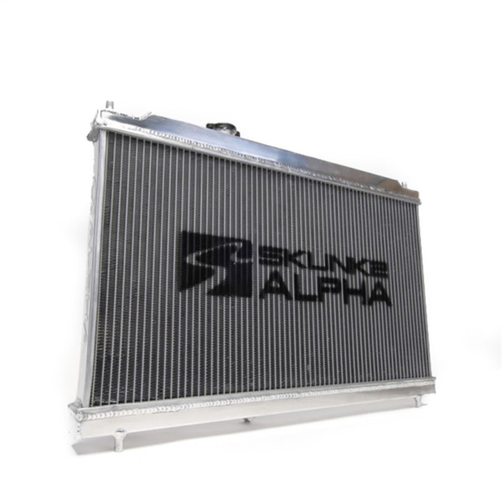Skunk2 Alpha Series 94-01 Acura Integra Radiator (Full Size) (Dual Core) (Manual Trans.) - Bull Strap