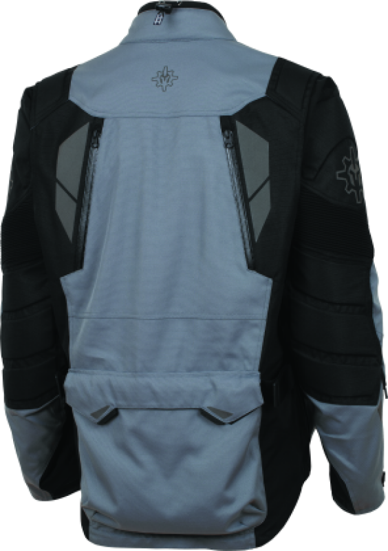 FIRSTGEAR Kathmandu Jacket 2.0 Grey/Black - XL - Bull Strap