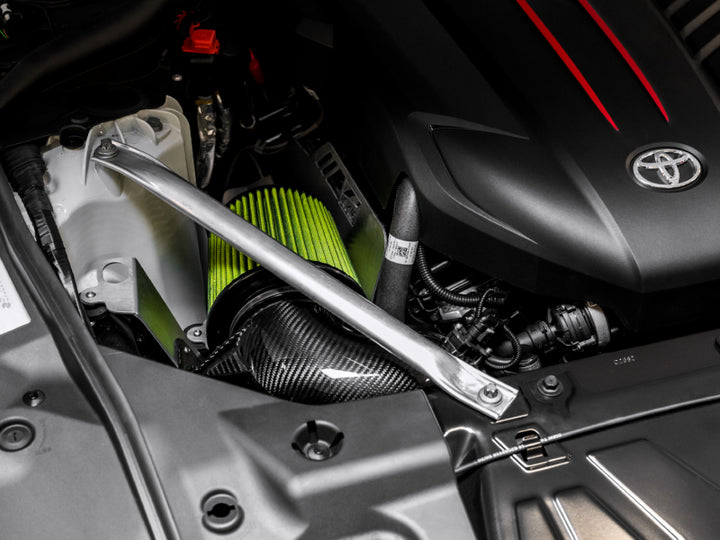 AWE Tuning 2020+ Toyota GR Supra S-FLO Carbon Intake - Bull Strap