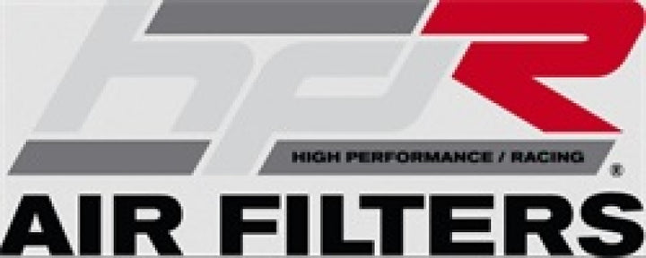 Spectre HPR Conical Air Filter 6in. Flange ID / 7.719in. Base OD / 8.5in. Tall - Red - Bull Strap