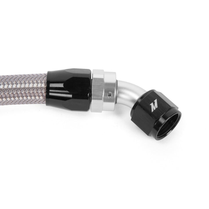 Mishimoto Mitsubishi Evolution 7/8/9 Black Oil Cooler Kit - Bull Strap