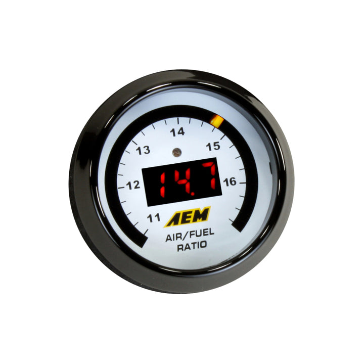 AEM Digital Wideband UEGO Gauge w/o Sensor - Bull Strap