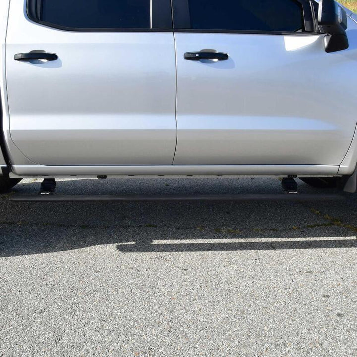 Westin 19-26 Chev/GMC Silv/Srra 1500 CC (No 19 LTD) / 20-26 2500/3500 Pro-e Running Boards - Tex Blk - Bull Strap