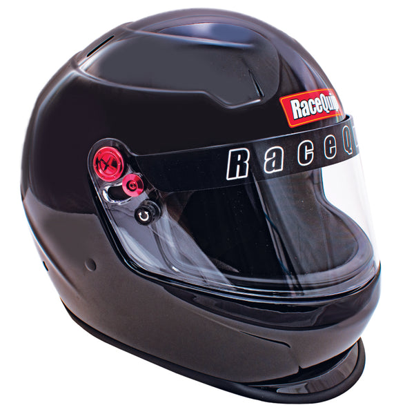 Racequip Gloss Black PRO20 SA2020 Small - Bull Strap