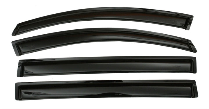AVS 11-17 Honda Odyssey Ventvisor Outside Mount Window Deflectors 4pc - Smoke - Bull Strap