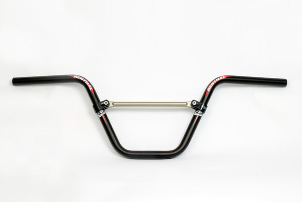 Renthal Moto XL BMX Handlebar - Black/Aluminum Gold - Bull Strap