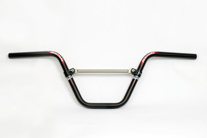 Renthal Moto XL BMX Handlebar - Black/Aluminum Gold - Bull Strap
