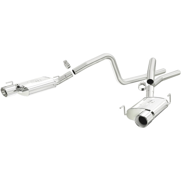 MagnaFlow Sys C/B 05-09 Ford Mustang GT 4.6L V8 - Bull Strap