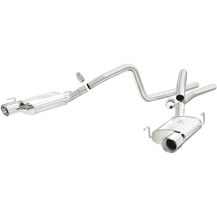 MagnaFlow Sys C/B 05-09 Ford Mustang GT 4.6L V8 - Bull Strap