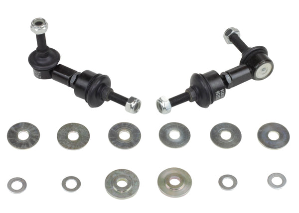 Whiteline 89-98 Nissan 240SX S13 & S14 Front Swaybar link kit-adjustable ball end links - Bull Strap