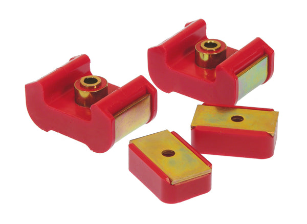 Prothane 68-84 Chevy K10/20/30 4WD Trans Mount Bushings - Red - Bull Strap