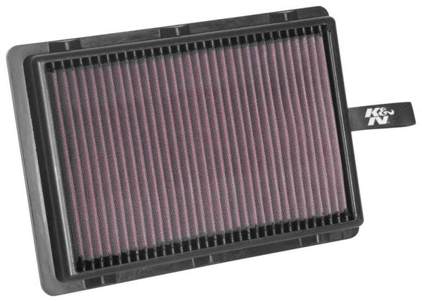 K&N 2016 Hyundai Tucson L4-2.0L F/I Replacement Drop In Air Filter - Bull Strap