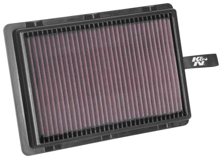 K&N 2016 Hyundai Tucson L4-2.0L F/I Replacement Drop In Air Filter - Bull Strap