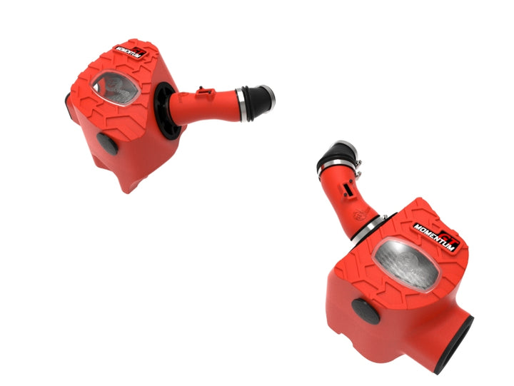 aFe POWER Momentum GT Pro Dry S Intake System 22-23 Toyota Tundra V6-3.4L (tt) Red Edition - Bull Strap