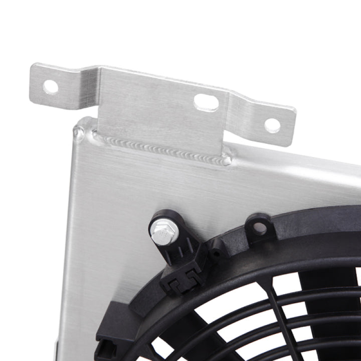 Mishimoto 08-15 Subaru WRX / STi Plug-N-Play Aluminum Fan Shroud Kit - Bull Strap