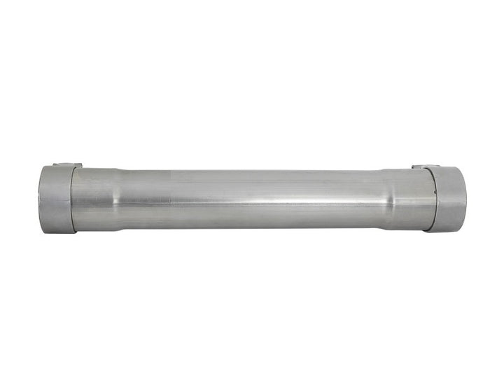 aFe MACH Force-Xp 304 SS Resonator Delete 3in Inlet/Outlet x 3in Dia x 16in L - Bull Strap
