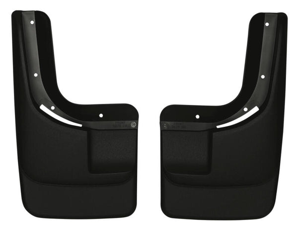 Husky Liners 04-12 Chevrolet Colorado/GMC Canyon Custom-Molded Front Mud Guards - Bull Strap