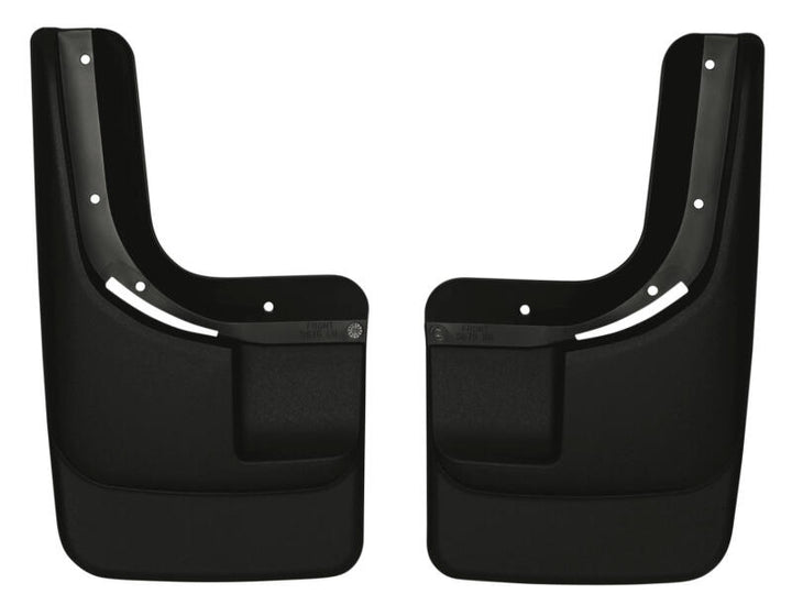 Husky Liners 04-12 Chevrolet Colorado/GMC Canyon Custom-Molded Front Mud Guards - Bull Strap