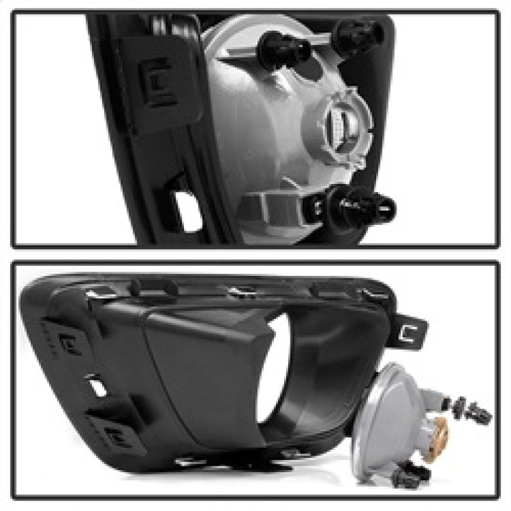 Spyder Chevy Colorado 2015-2017 OEM Fog Lights w/switch - Clear FL-CCOL15-C - Bull Strap