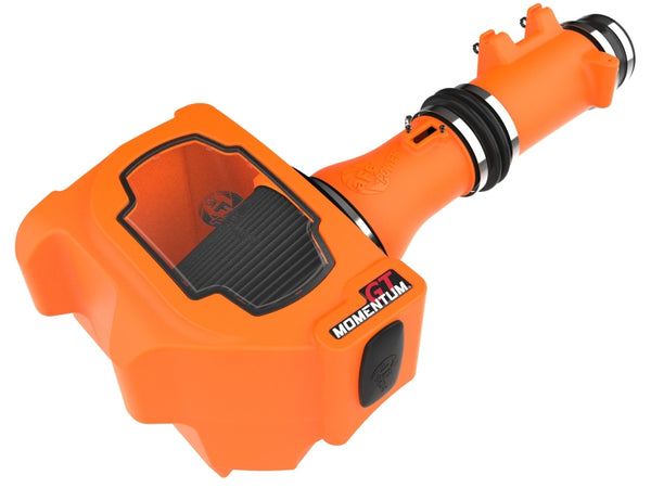 aFe 2025 RAM 1500 L6-3.0L (tt) Momentum GT Orange Edition Air Intake w/ Blk Pro 5R Filter (MOQ 12) - Bull Strap