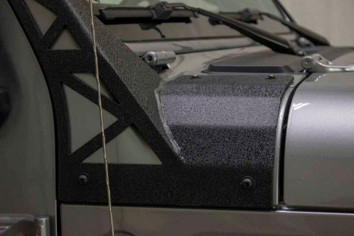 Fishbone Offroad 2018+ Jeep Wrangler JL Windshield Light Bracket - Bull Strap
