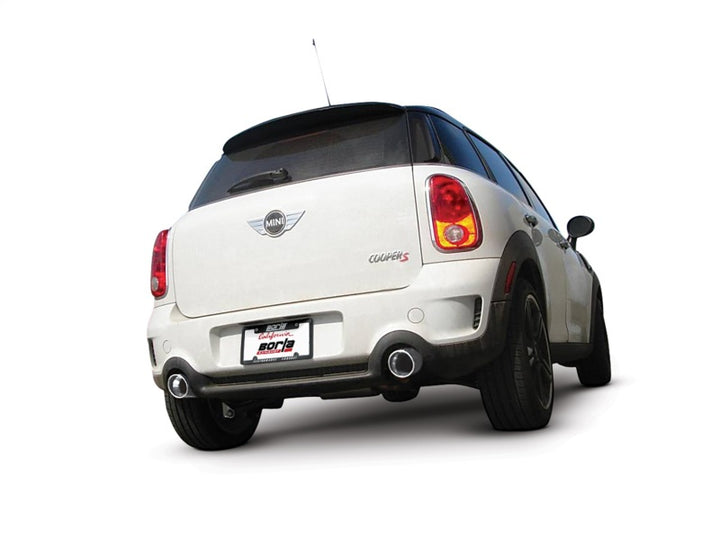 Borla 11-12 Mini Cooper Countryman S 1.6L 4 cyl SS Exhaust (REAR SECTION ONLY) - Bull Strap