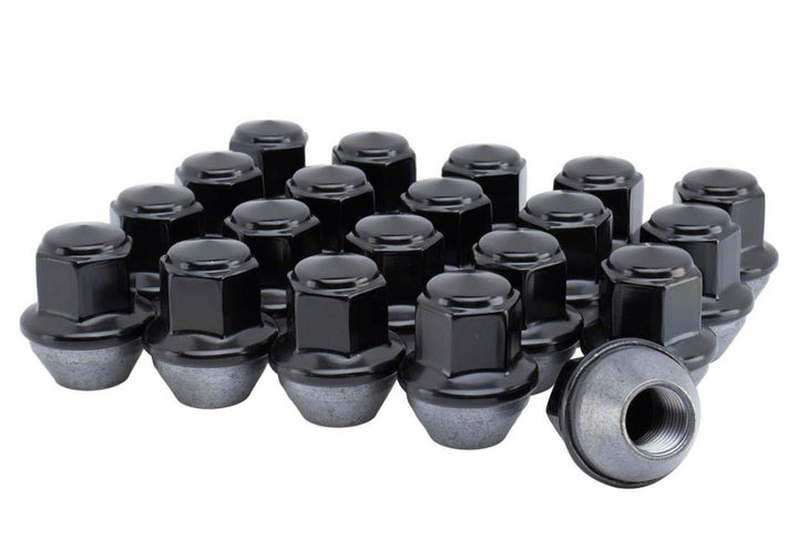 Ford Racing 15-18 Mustang Black Lug Nut Kit (20 Lug Nuts) - Bull Strap