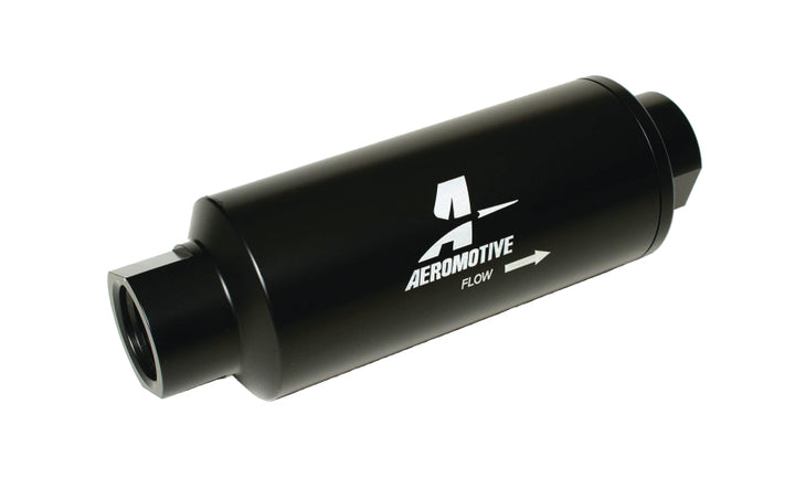 Aeromotive In-Line Filter - (AN-12 ORB) 10 Micron Microglass Element - Bull Strap