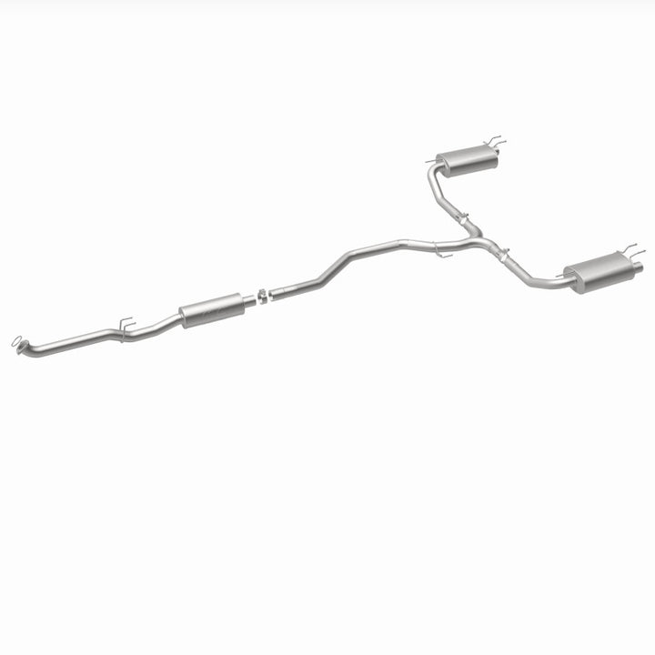 MagnaFlow CatBack 2018 Honda Accord L4 2.0LGAS 2.5in Dual Outlet Stainless Street Series Exhaust - Bull Strap